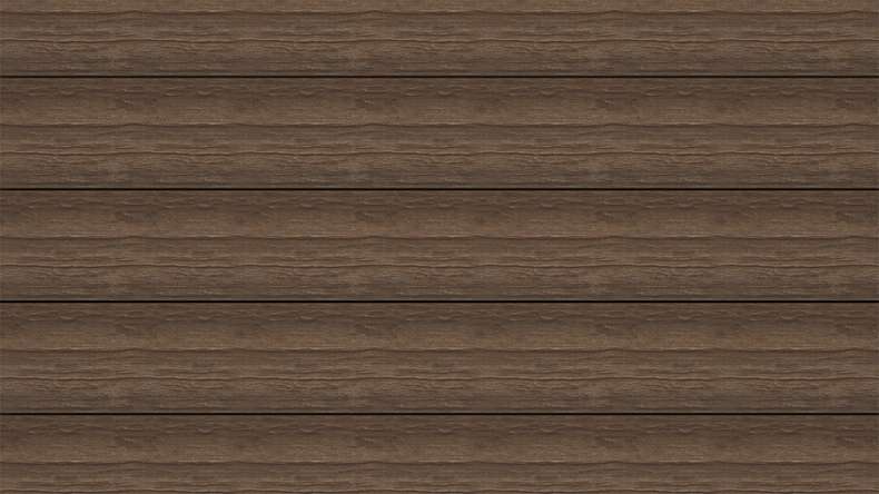 planeo ANTIKWoodline - Doghe per terrazza rivestite in WPC CoEx, doghe massicce - Ipe marrone 3 m - rustico/spazzolato liscio