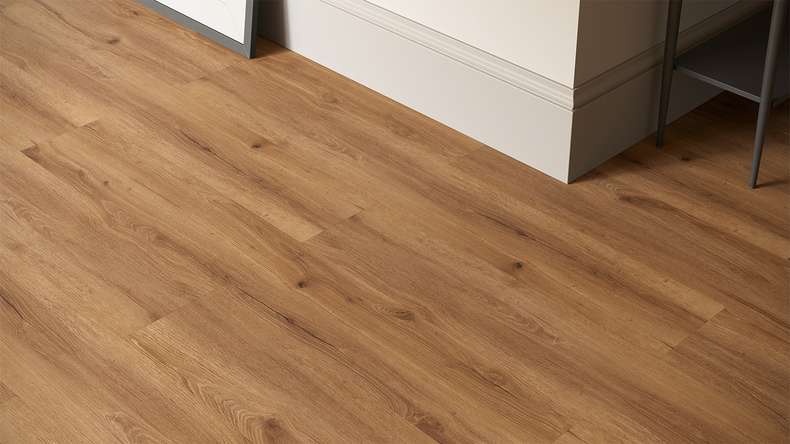 planeo Vinile rigido a incastro - GRANDline Nature Oak Brown | Isolamento acustico integrato (NF-GL-702-N)