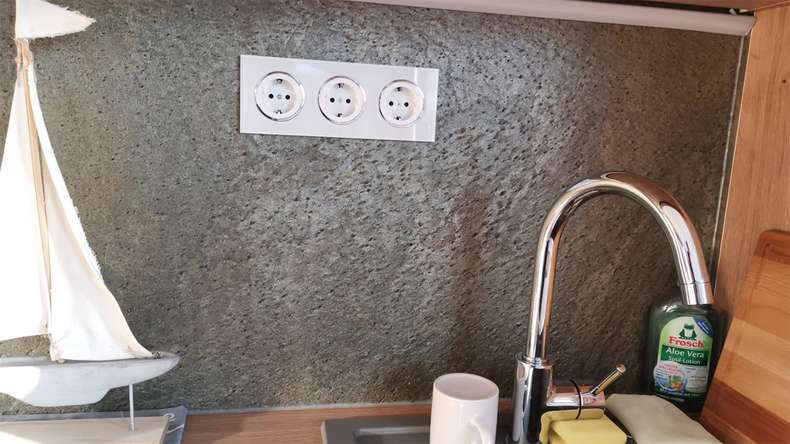 planeo EVOLITH Slate&Stone - Rivestimento in pietra naturale Urban Grey 1220 x 610 mm