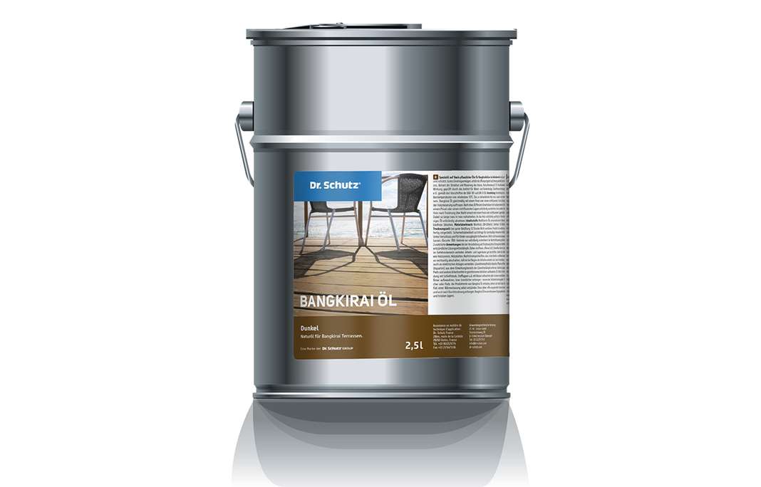 Olio di Bangkirai Dr. Schutz 2,5 litri