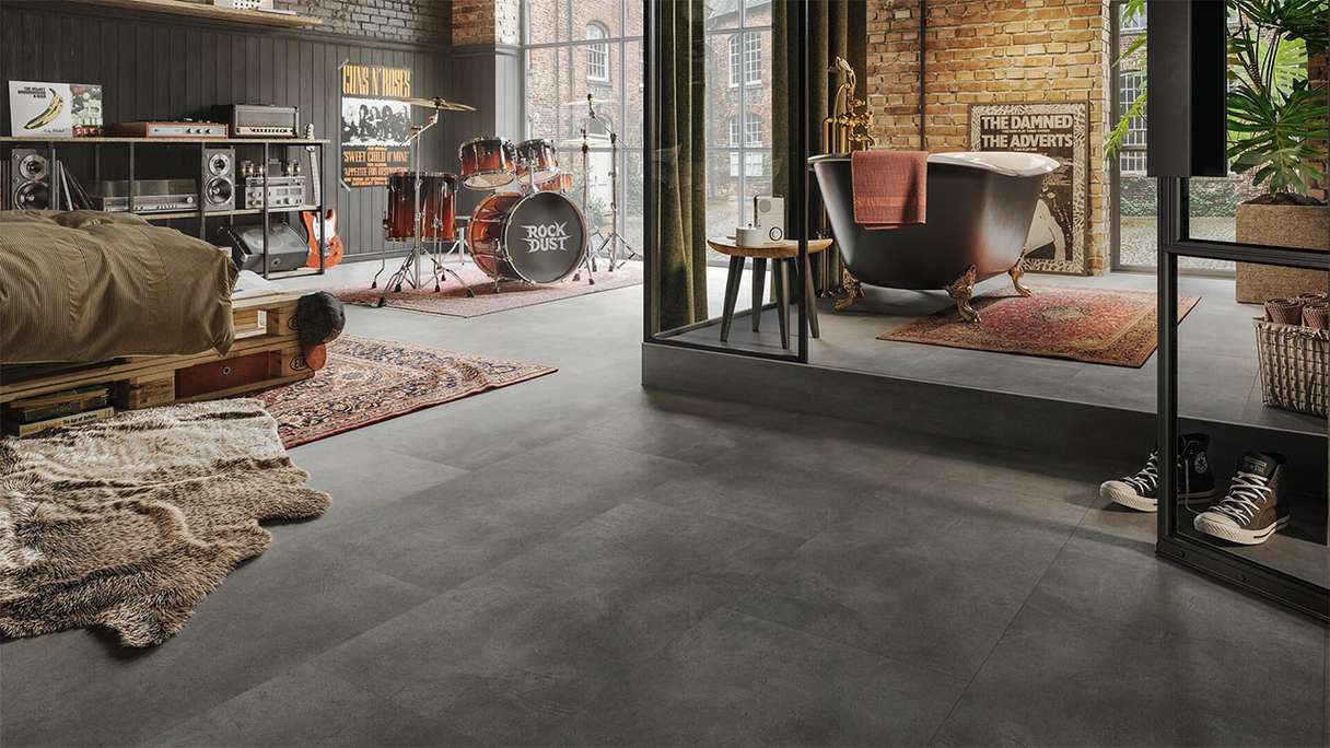 MEISTER design flooring Vinile rigido RB 500 S - 20208 Stoner rock | Isolamento acustico integrato (400049-0914457-20208)