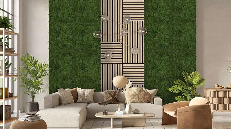 pannello acustico planeo - MixWall Timber Solid Flare Oak 52 x 104 cm | impiallacciato in vero legno (PLMW-00411A)