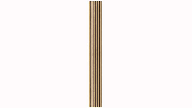 Skaben Pannelli acustici SilentWall Comfort Light - rovere marrone chiaro - 250 x 30 cm