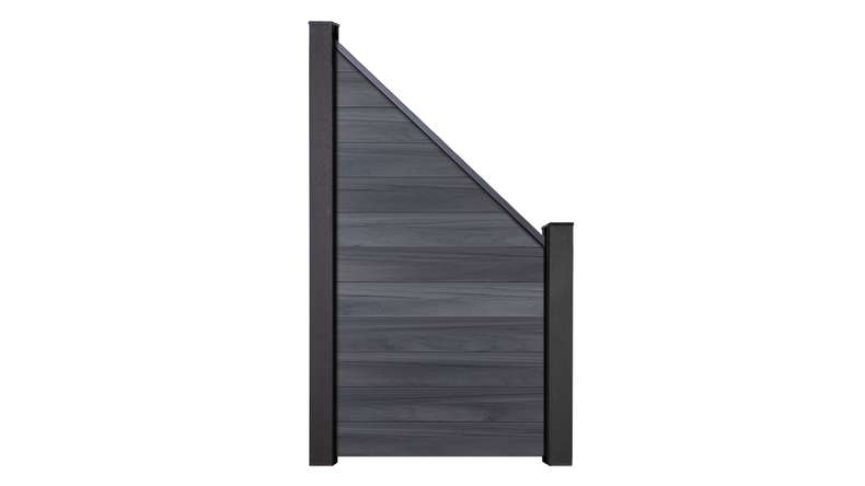 planeo Gardence Strong - Recinzione in BPC Smussata Grigio pietra coex