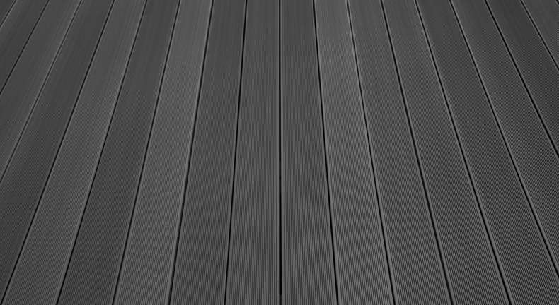 TitanWood set completo 3m struttura massiccia a listoni scanalati grigio scuro 21m² incl. alluminio-UK