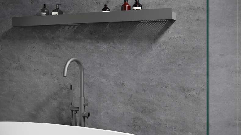 Planeo Wallboard - Antracite Matt - vari formati
