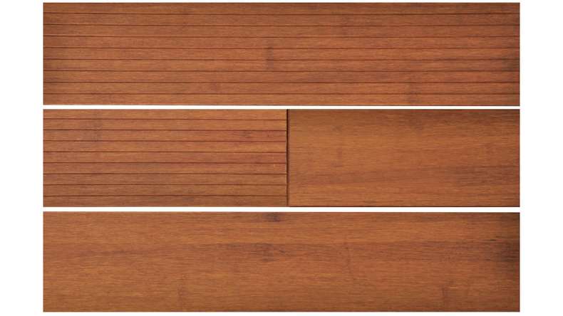 planeo legno per esterni - bambù chiaro - liscio/scanalato
