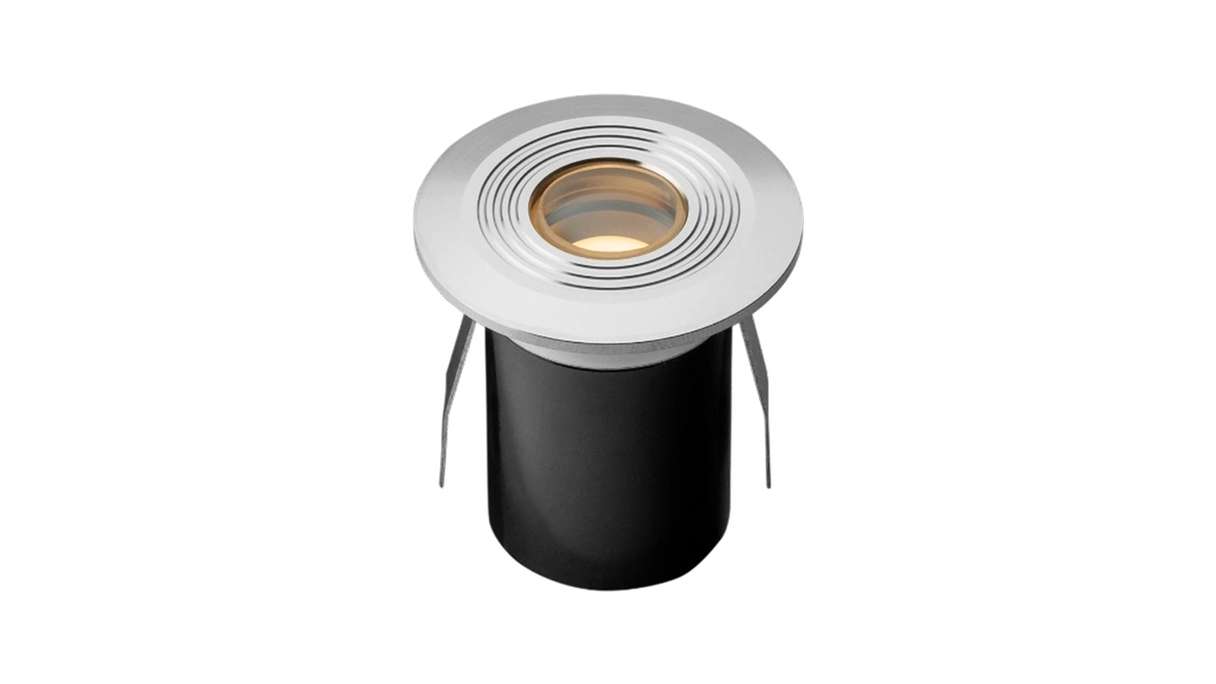 planeo illuminazione da giardino 12V - Luce da incasso LED Onyx 30 RS - 0,5W 3 lumen