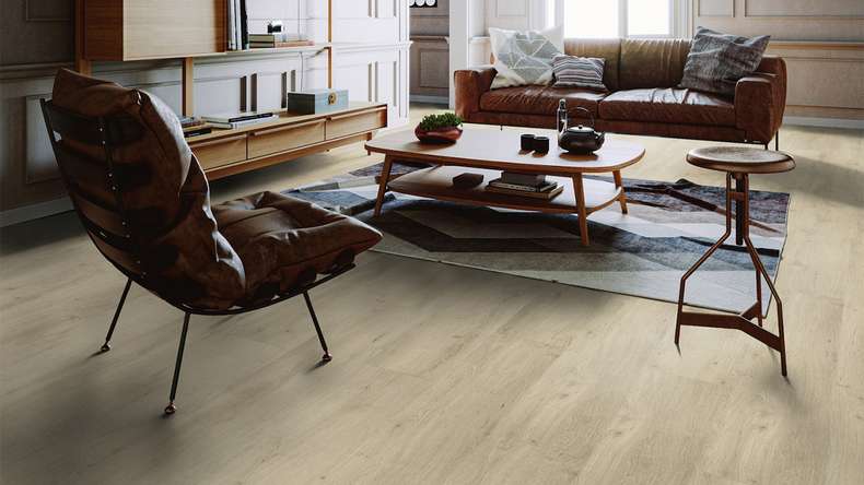Gerflor Vinile ad incastro - Virtuo 55 Rigid Acoustic Sunny Light | isolamento acustico integrato (39050996)