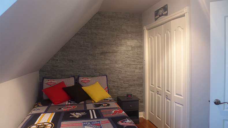 planeo rivestimento murale Novistone DS pietra laminata basalto - 1054 x 334 mm