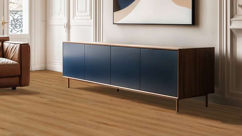 Gerflor Klick Vinyl Rigid - Creation 40 Clic Acoustic Aquinoah Honey | Isolamento acustico integrato (61301706)