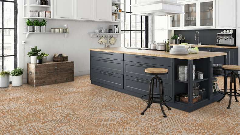 planeo laminato - QUADRAIC Terracotta Supermatt
