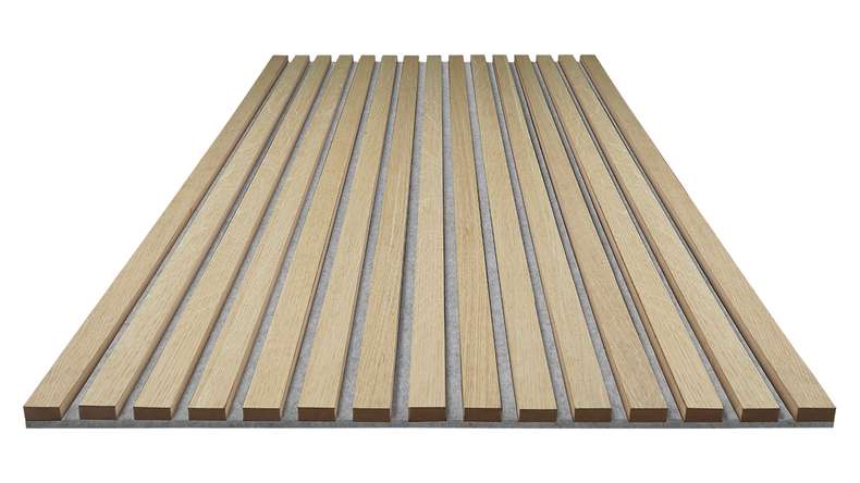 Skaben Pannelli acustici SilentWall Pro - rovere marrone chiaro - 250 x 60 cm