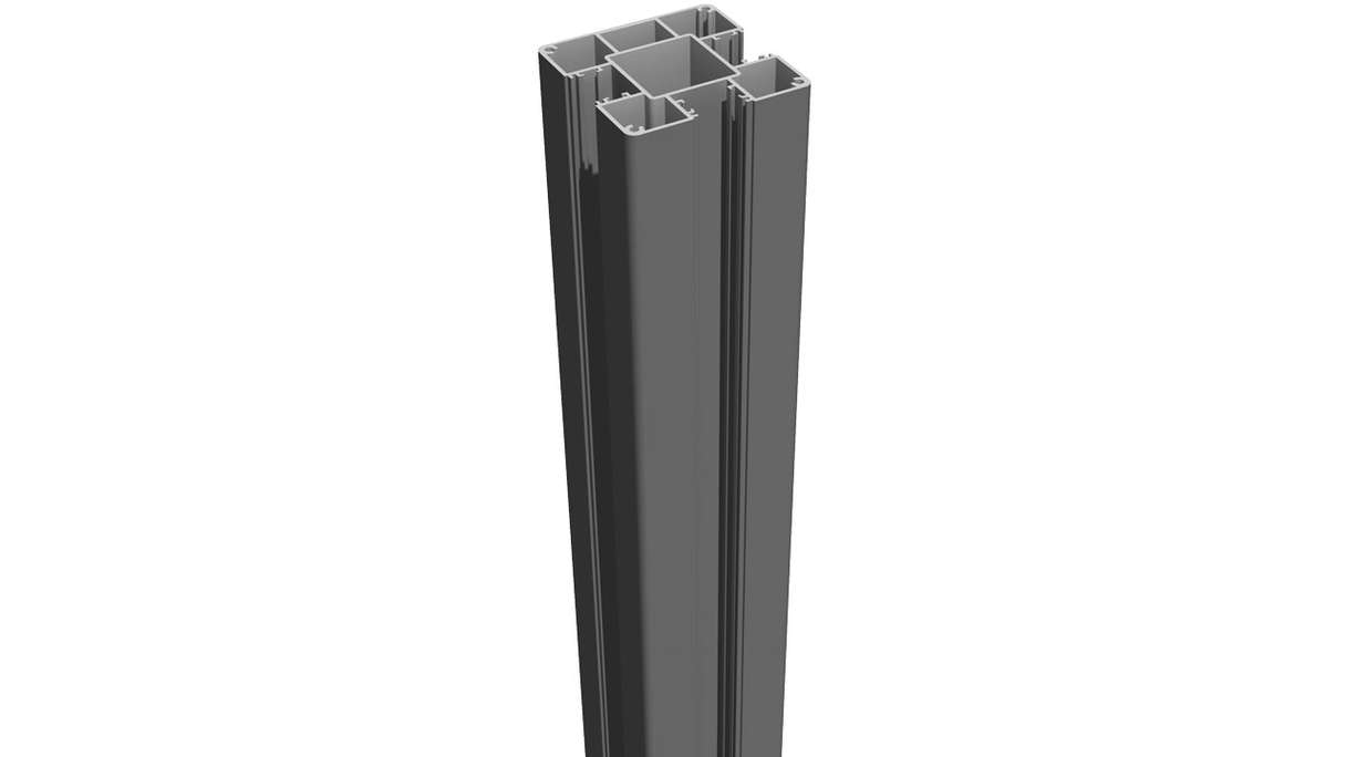 planeo Gardence Metallic - Pali in alluminio