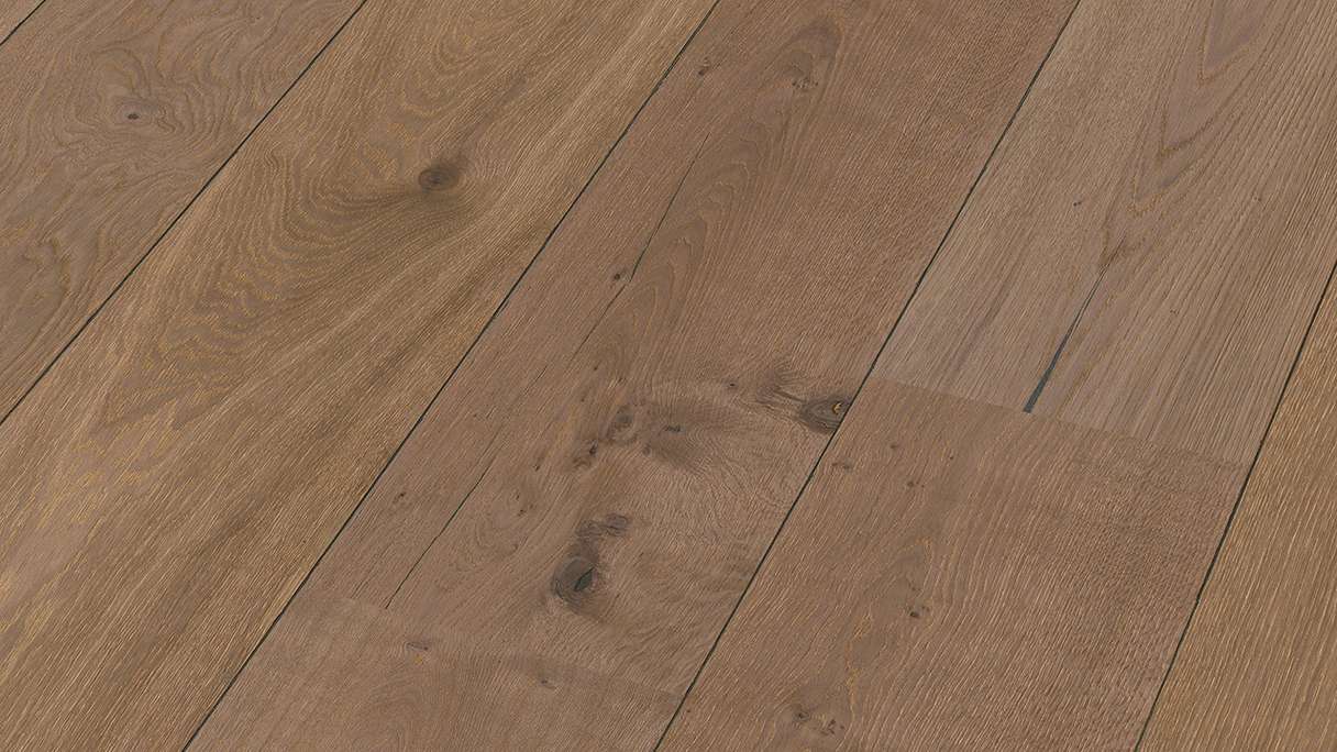 MEISTER Lindura pavimento in legno HD 400 - 08905 Rovere autentico greige oliato naturale 2200 x 270 x 11 mm (500213-2200270-08905)