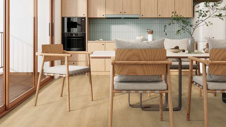 Gerflor Klick Vinyl - Senso Premium Rigid Acoustic Meadow honey | Isolamento acustico integrato (39471540)