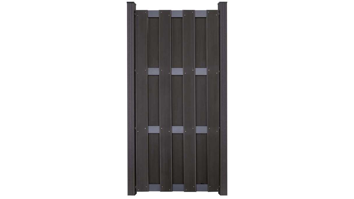 planeo Gardence Premade - Recinzione in BPC Verticale 84,3 x 180 cm