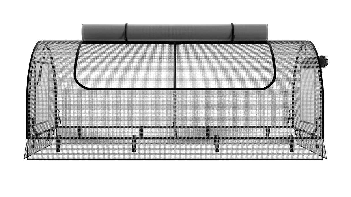planeo Rete per letto rialzato PE - Bianco 149,9 x 69,4 x 62 cm