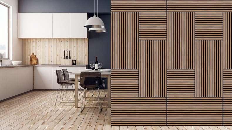 pannello acustico planeo - MixWall Timber Solid Ravon Oak 52 x 52 cm | impiallacciato in vero legno (PLMW-30311C)