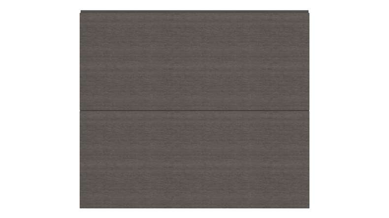 planeo INFINITY XL-Board - recinzione a innesto WPC CoEx grigio scuro 176 x 183