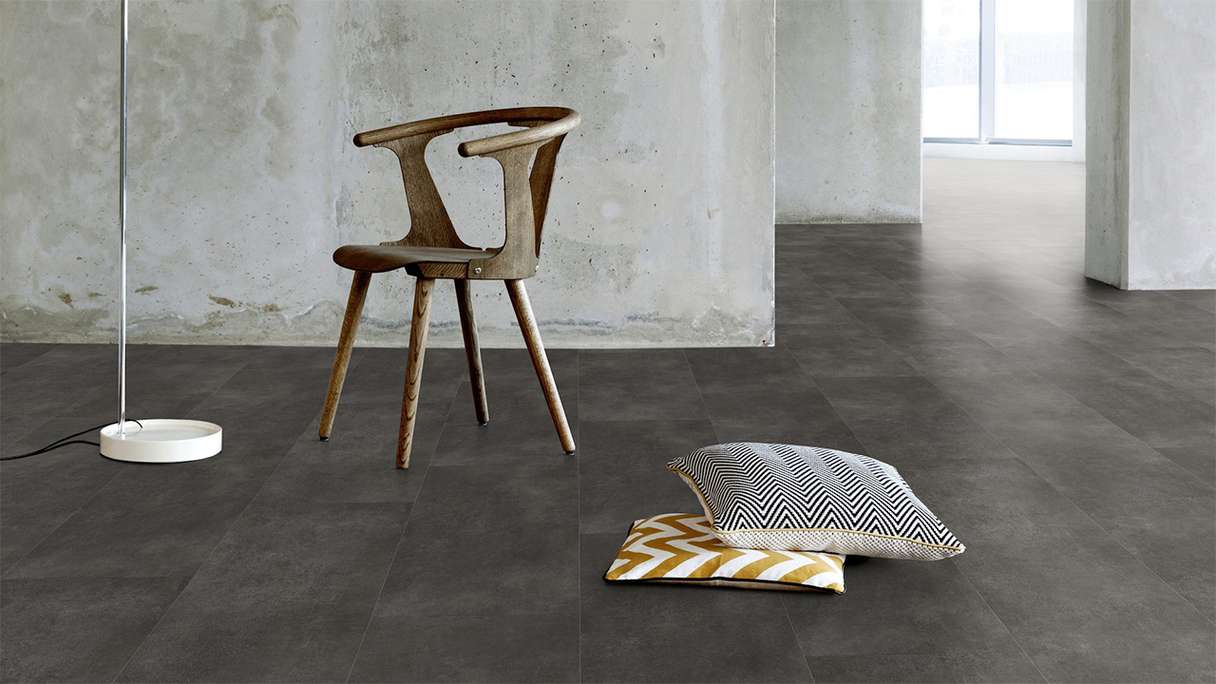 Gerflor Vinile ad incastro - Virtuo 30 Rigid Acoustic Latina Dark | isolamento acustico integrato (39100992)