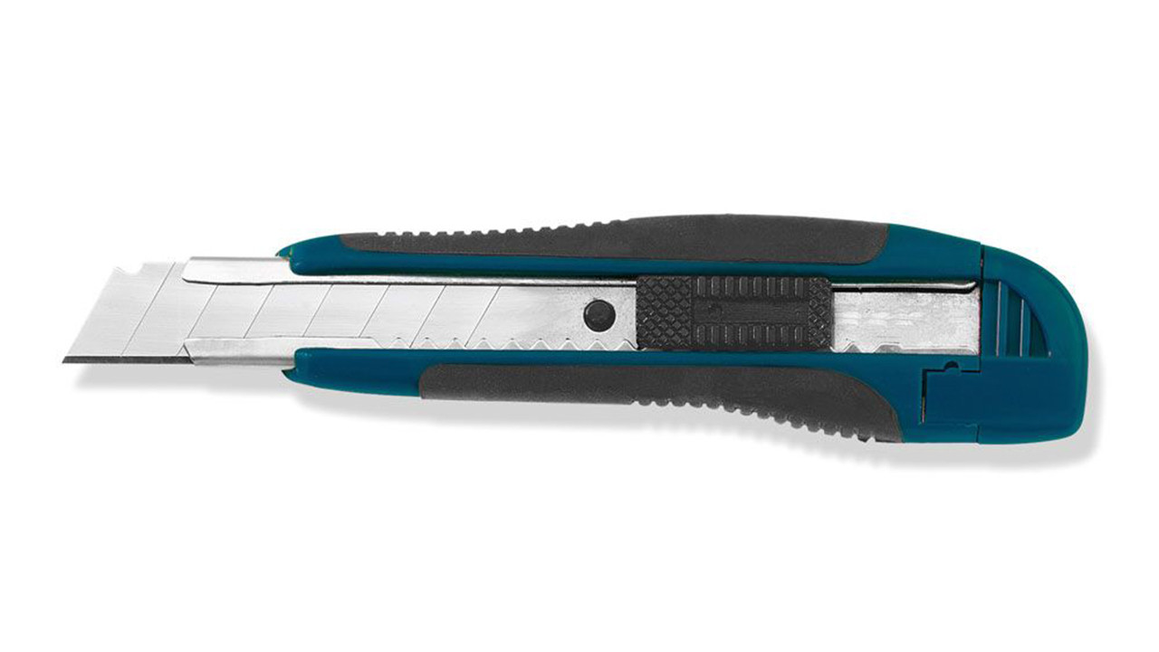 coltello a scatto planeo con guida in metallo 18 mm - Accessori per  l'installazione - Accessori