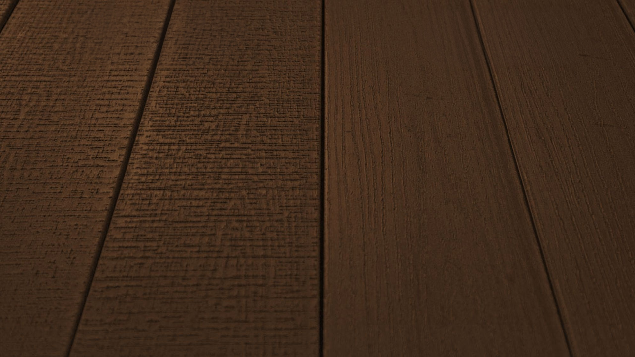 planeo TitanWood - Struttura in legno massiccio marrone scuro - Tavole per  esterno - Terrazza
