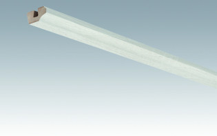 Battiscopa MEISTER battiscopa a soffitto finiture rovere bianco opaco 4069 - 2380 x 38 x 19 mm (200031-2380-04069)