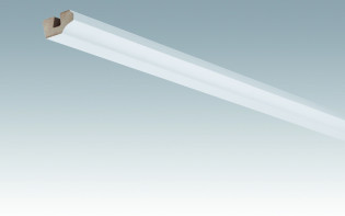 Battiscopa MEISTER Battiscopa a soffitto bianco lucido 4084 - 2380 x 38 x 19 mm (200031-2380-04084)