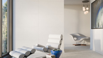 rivestimento planeo SPC - CeraRock Tile Concrete White 120 x 60 cm