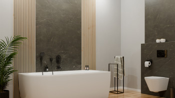 rivestimento planeo SPC - CeraRock Tile Black Slate 120 x 60 cm