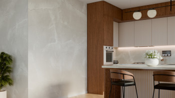 rivestimento planeo SPC - CeraRock Tile Marmo Grigio Chiaro 120 x 60 cm