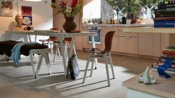 MEISTER pavimento organico - MeisterDesign comfort DD 600S / DB 600S Terrazzo chiaro (400002-0853395-06859)