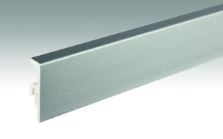 Battiscopa MEISTER in acciaio inox DF 063 - 2380 x 60 x 16 mm (200014-2380-00063)