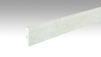 MEISTER Battiscopa Aqua White Stone 7440 - 2380 x 60 x 16 mm (200014-2380-07440)