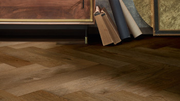 MEISTER Pavimento in legno - Lindura HS 500 Quercia classica grigio oliva (500010-0700140-08926)