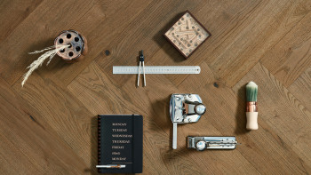 planeo Pavimento in legno - Noble Wood Quercia a spina di pesce Raufoss | Made in Germany (EDP-6298)