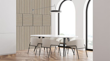 pannello acustico planeo - MixWall Timber Touch Althea Oak 52 x 52 cm | impiallacciato in vero legno (PLMW-10011A)