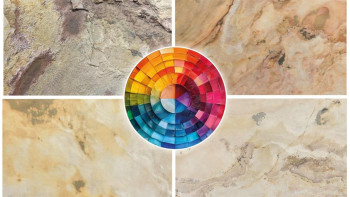 planeo EVOLITH Slate&Stone - Rivestimento in pietra naturale Autumn Drift 1220 x 610 mm