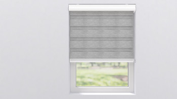 planeo tenda a rullo doppia 28mm TL profilo di testa - grigio struttura