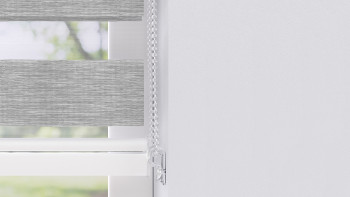 planeo tenda a rullo doppia 28mm TL profilo di testa - grigio struttura