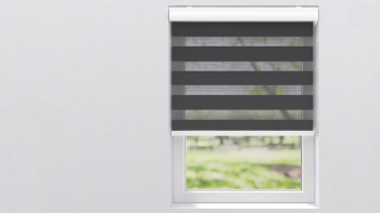 planeo tenda a rullo doppia 28mm TL profilo di testa - nero