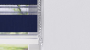 tenda a rullo doppia planeo 28mm TL profilo di testa - Blu