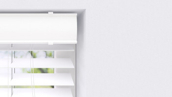 tenda in plastica planeo - PVC in look legno 50mm bianco