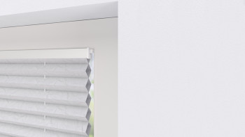 Planeo tenda plissettata a nido d'ape 25mm VD VS - bianco