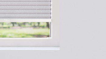 Planeo tenda plissettata a nido d'ape 25mm VD VS - bianco