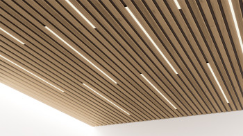 Skaben Pannelli acustici SilentWall Easy-Sticks - Rovere rustico - 250 x 3,45 cm