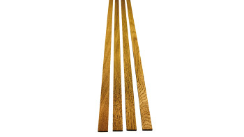 Skaben Pannelli acustici SilentWall Easy-Sticks - Rovere rustico - 250 x 3,45 cm