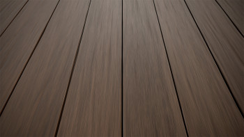 planeo AntikWood WPC tavola solido - Marrone 3m antico invecchiato