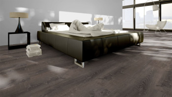 Vinile a incastro Skaben - ProfiKlick grigio rovere fumé | goffratura sincrona (SP-6200195)